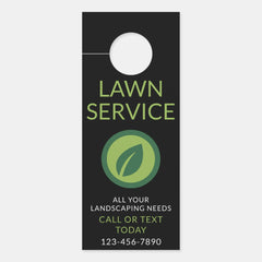Landscaping & Lawn Service Professional Door Hange Hanger