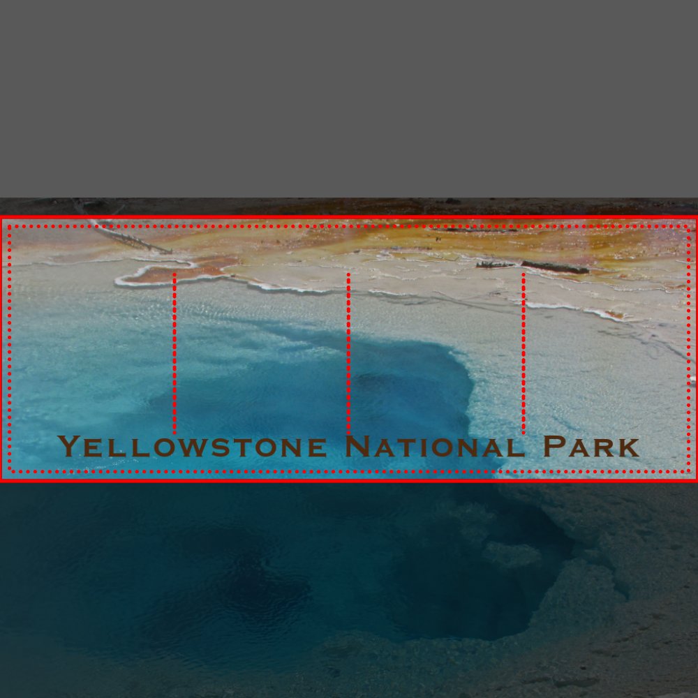 Yellowstone National Park Blue Pool Photo Nature Beverage Pitcher