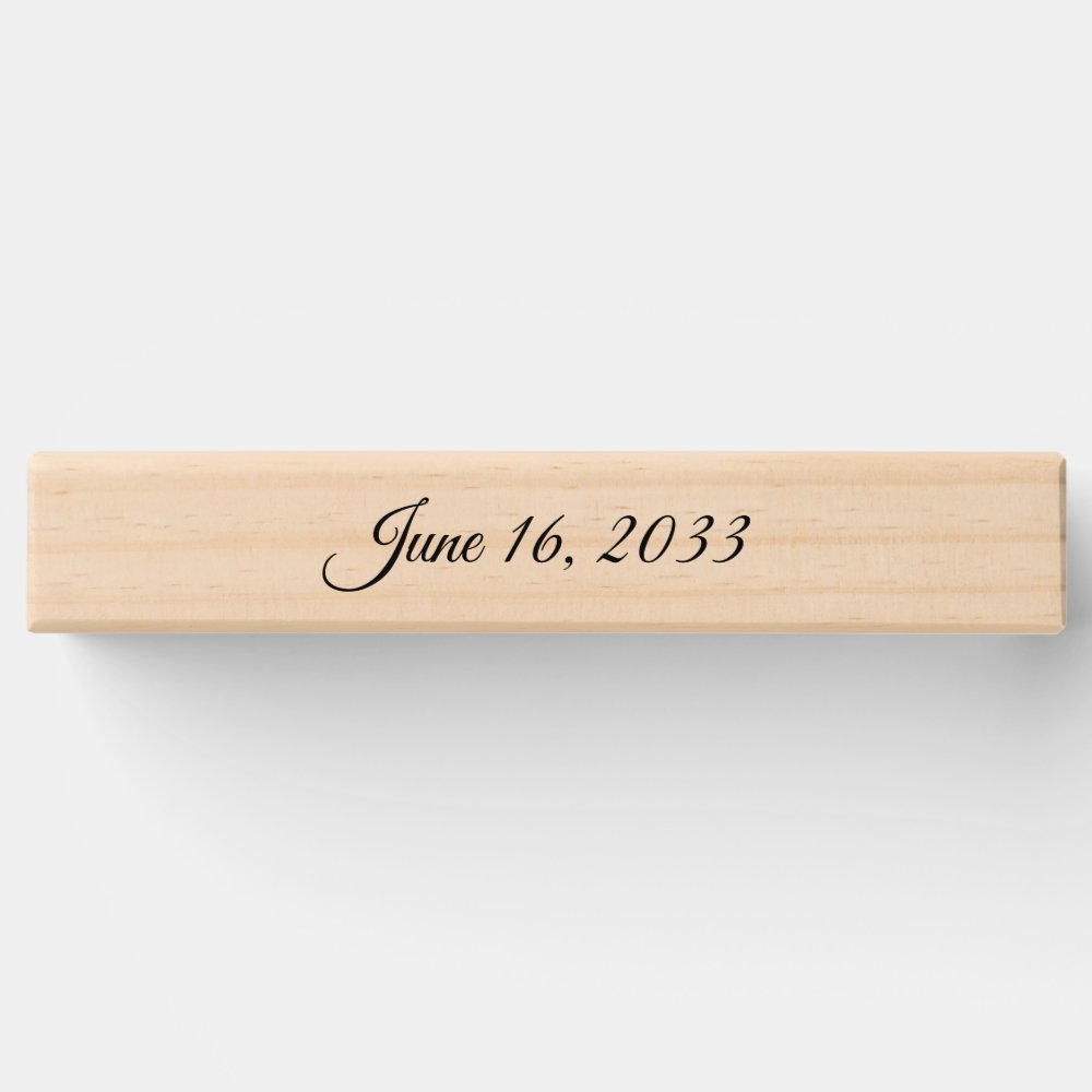 Personalized Wedding Lawn Game Giant Jenga Tower
