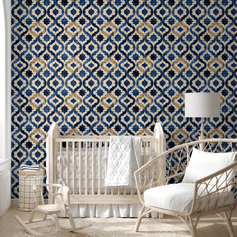 Bohemian Moroccan  Wallpaper