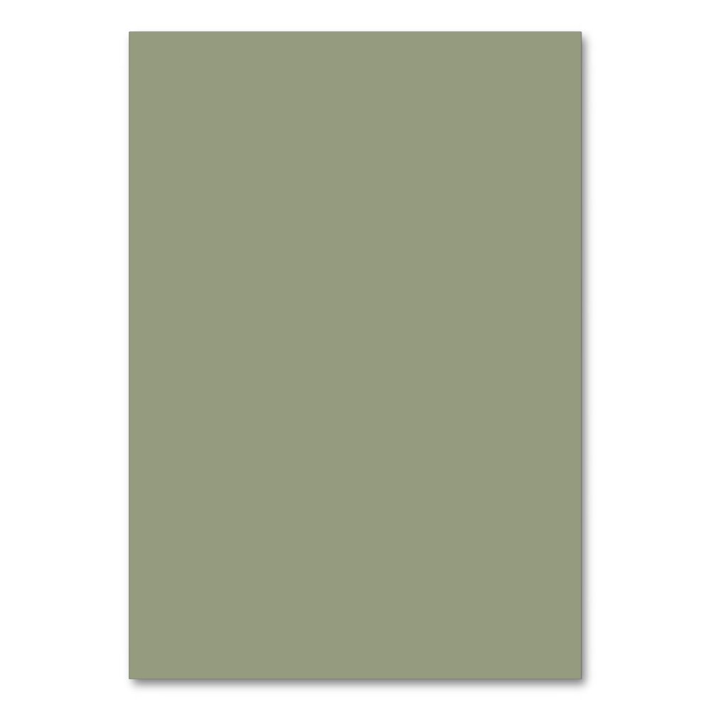 Elegant modern sage green wedding guest place card