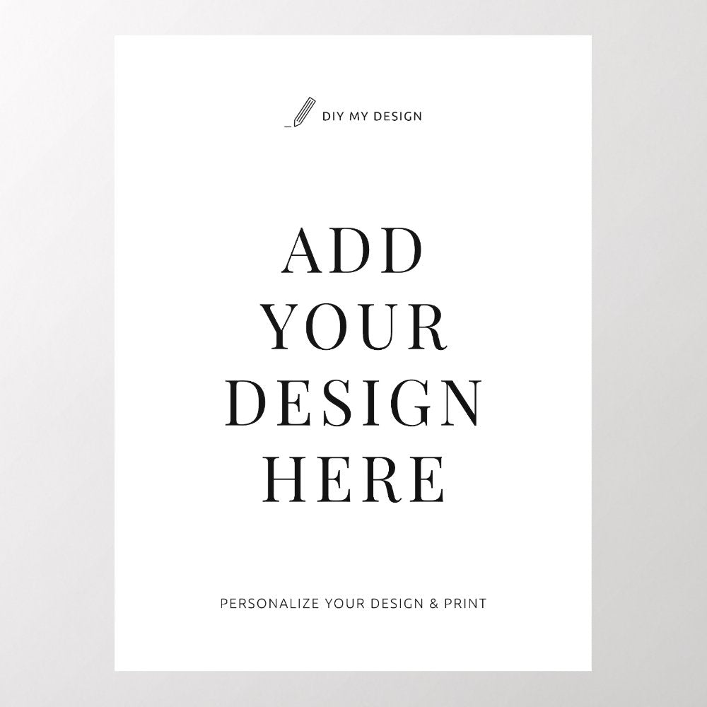 Custom Wall Decal Printing 18x24" Office Signage