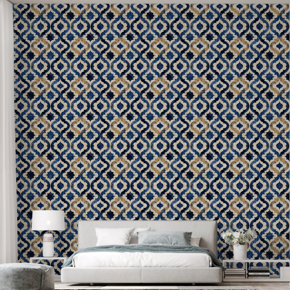 Bohemian Moroccan  Wallpaper