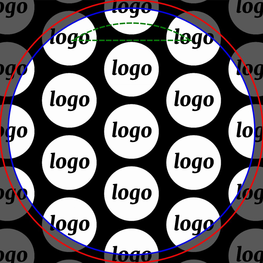 Logo Pattern Promotional Business Black Duffle Bag
