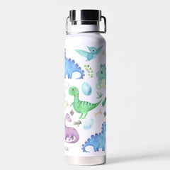 Cute Dinosaur Pattern Personalized Kids Water Bottle