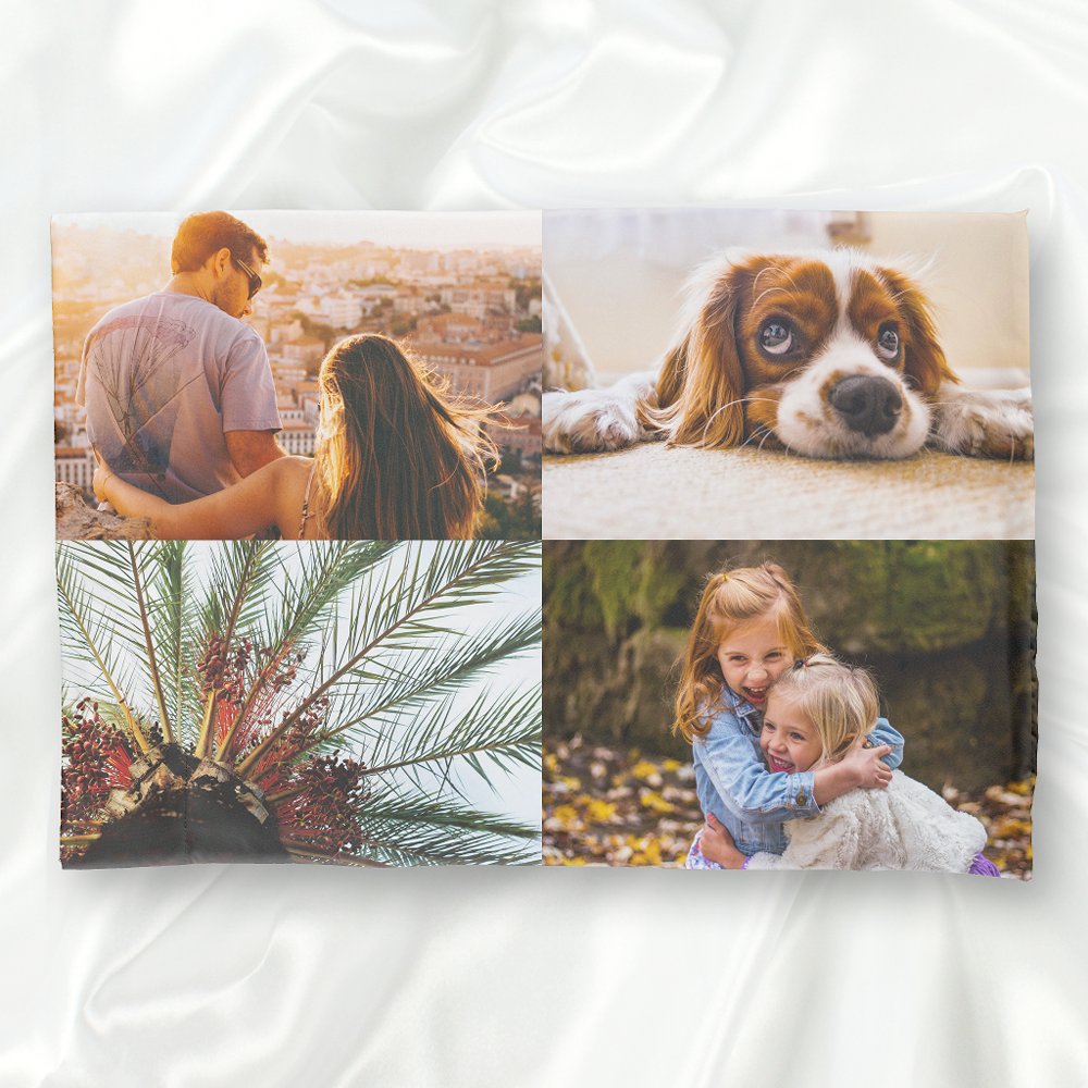 Your 8 Photo Pillowcase Double Sided Template