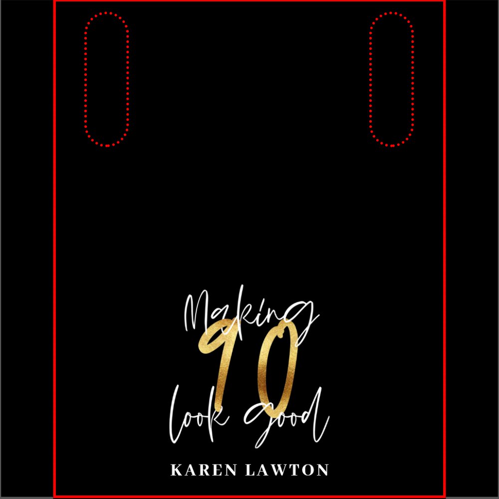 Making 90 look good gold birthday favor box
