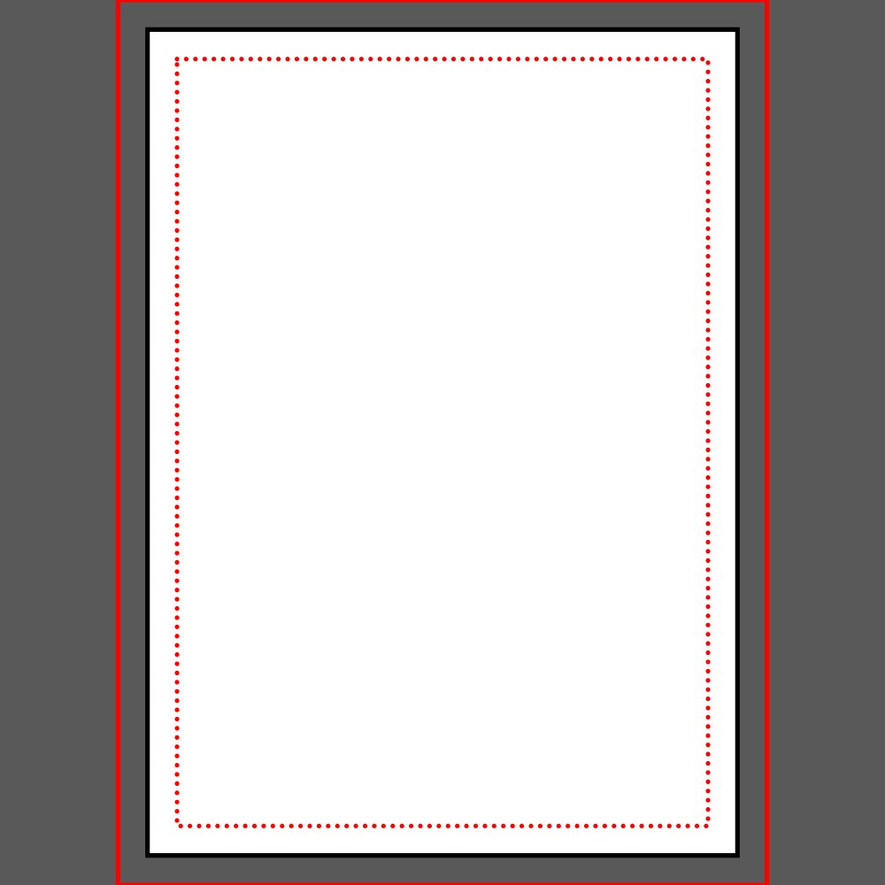 Amalfi Tile Summer Flat Place Card
