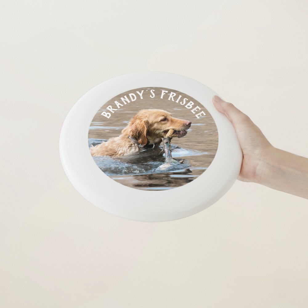 Custom Photo Personalized Dog Wham-O Frisbee