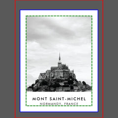 Black & White Photography France Wall Hanging Tapestry