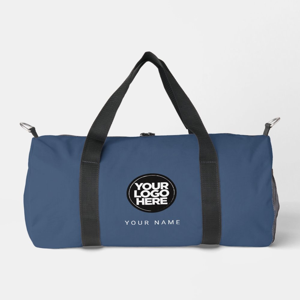 Custom Logo and Text Promotional Business Fitness Duffle Bag