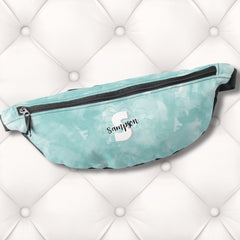 Simple Cute Modern Initial Monogram Fanny Pack