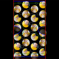 4 Photo Collage Template Make Your Own Fun Socks
