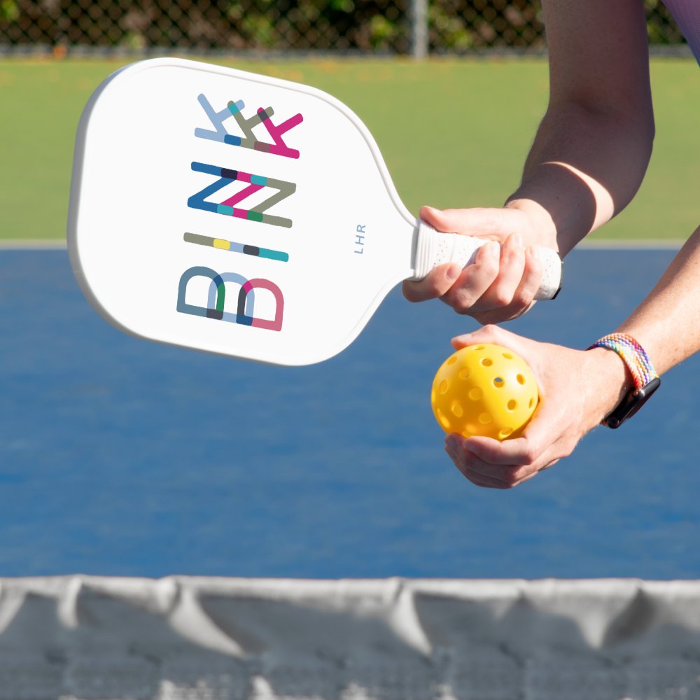 Dink Personalized Custom Name Pickleball Paddle