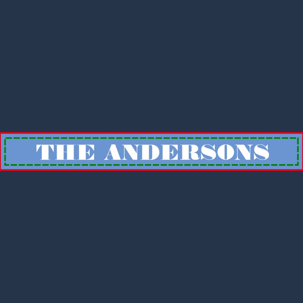 Modern Minimal Blue Custom Name Topple Tower