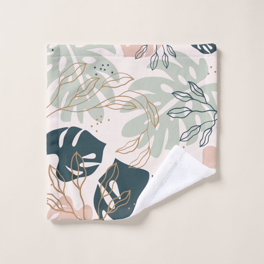 Tropical Boho Chic Bath Towel Set