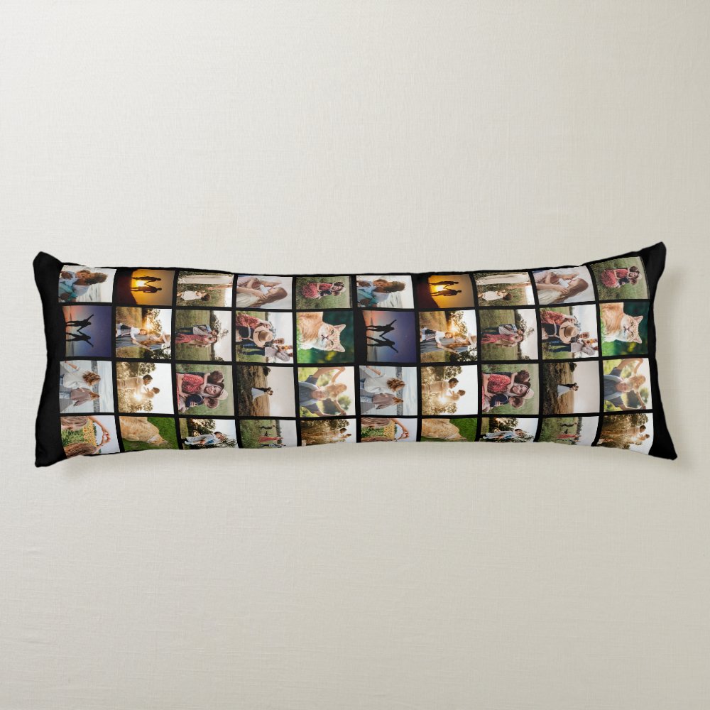 Personalized Photo Collage Body Pillow