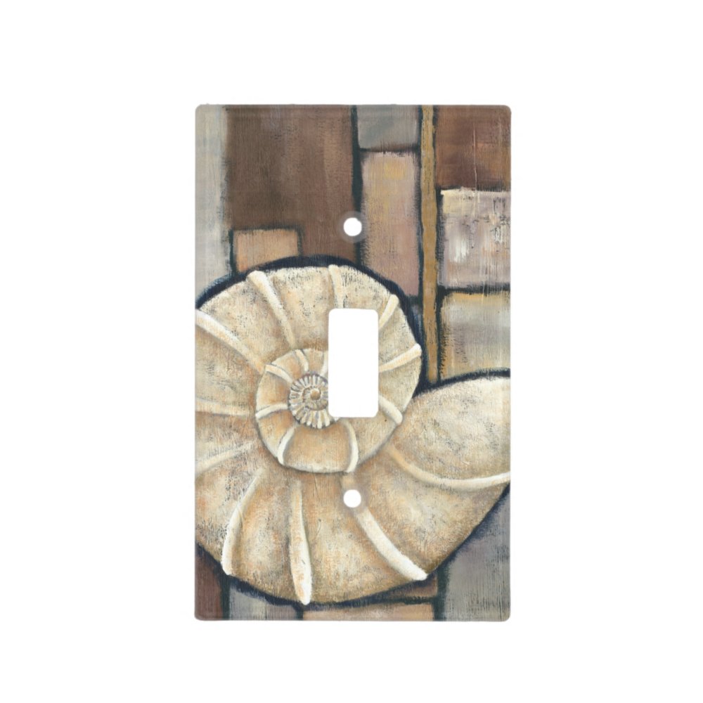 Abalone Shell Light Switch Cover