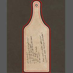 Handwritten Recipe Family Keepsake Custom Photo Cutting Board