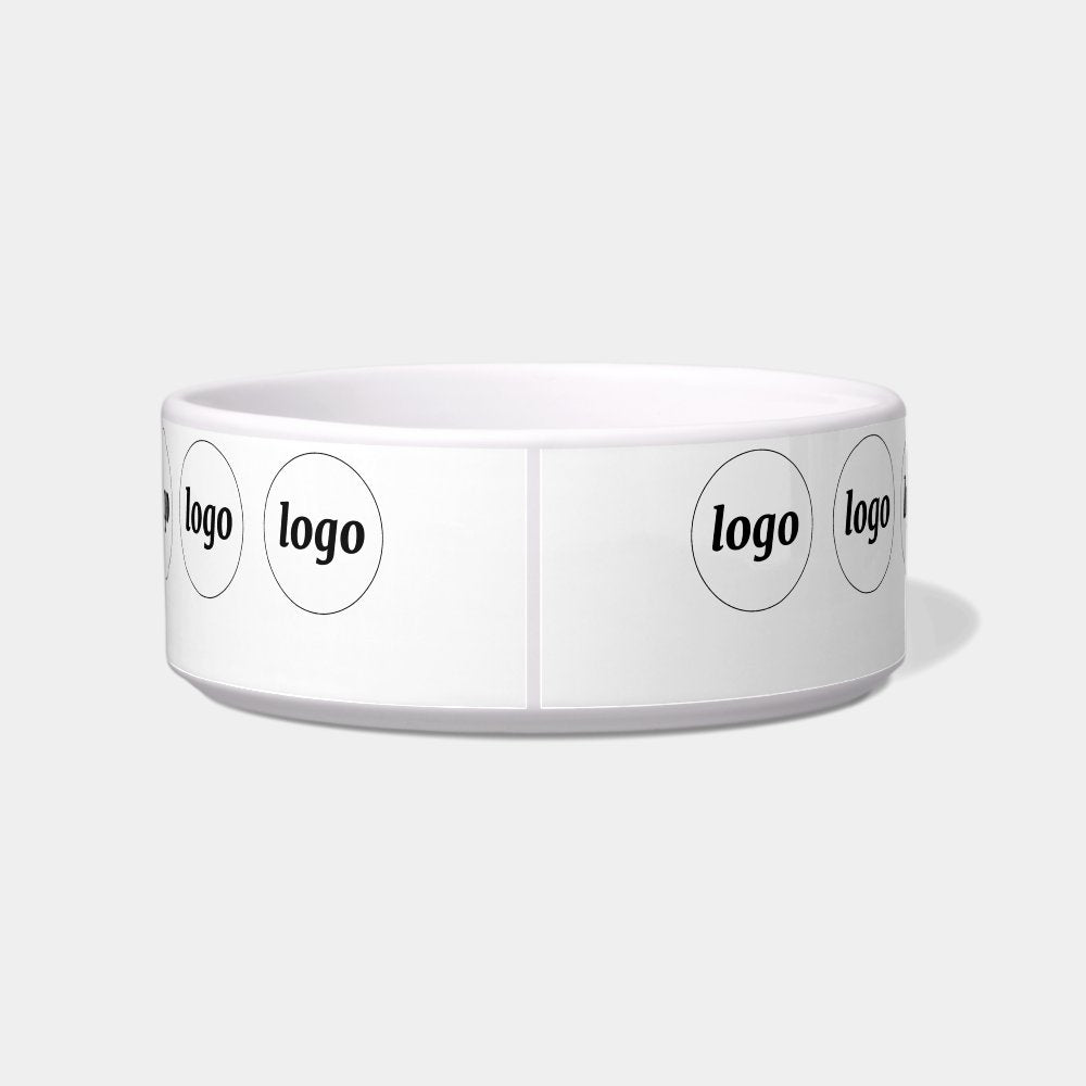 Simple Logo Business Promotional Pet Bowl
