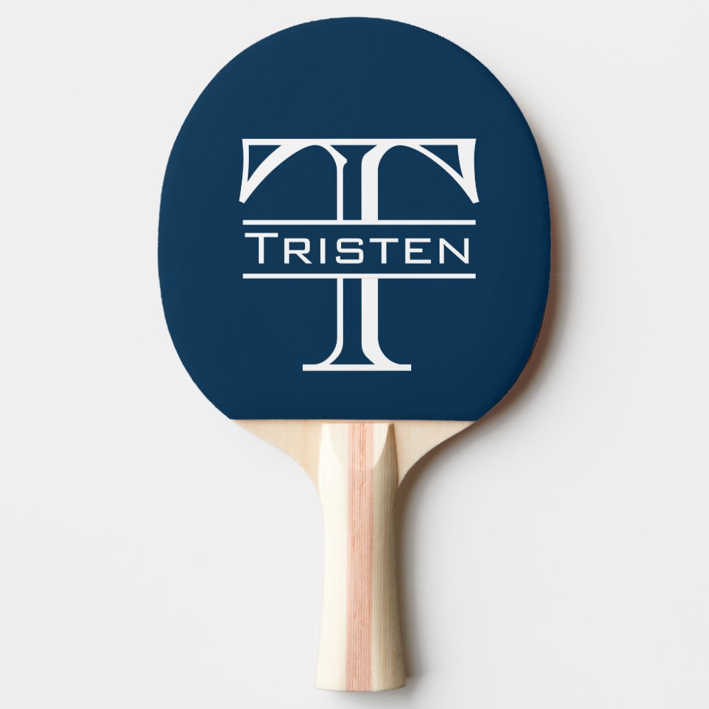 Monogram Classic Personalized Ping Pong Paddle