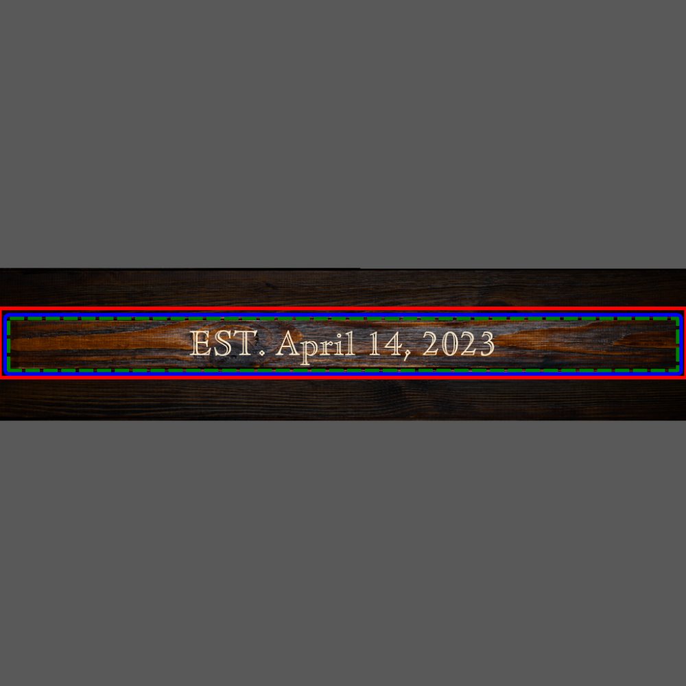 Rustic Wood Tone Fast Four Game