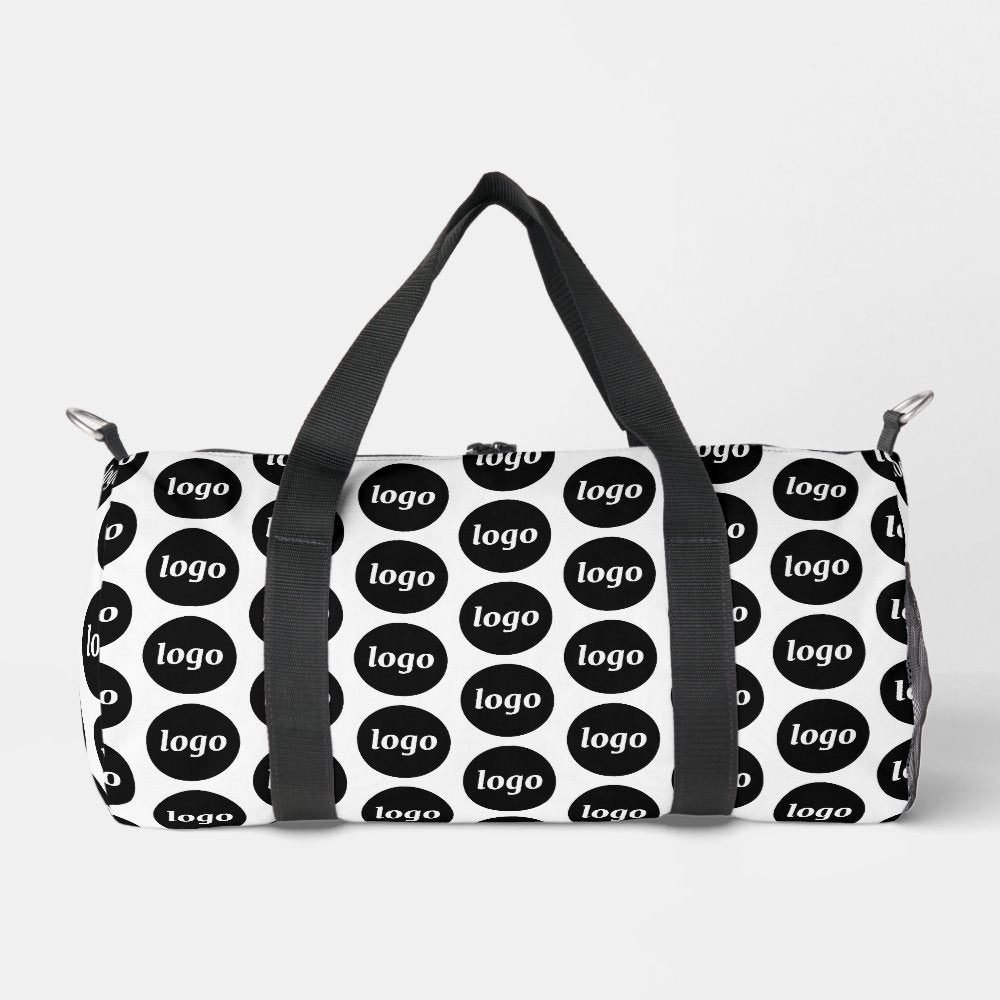 Logo Pattern Promotional Business Duffle Bag