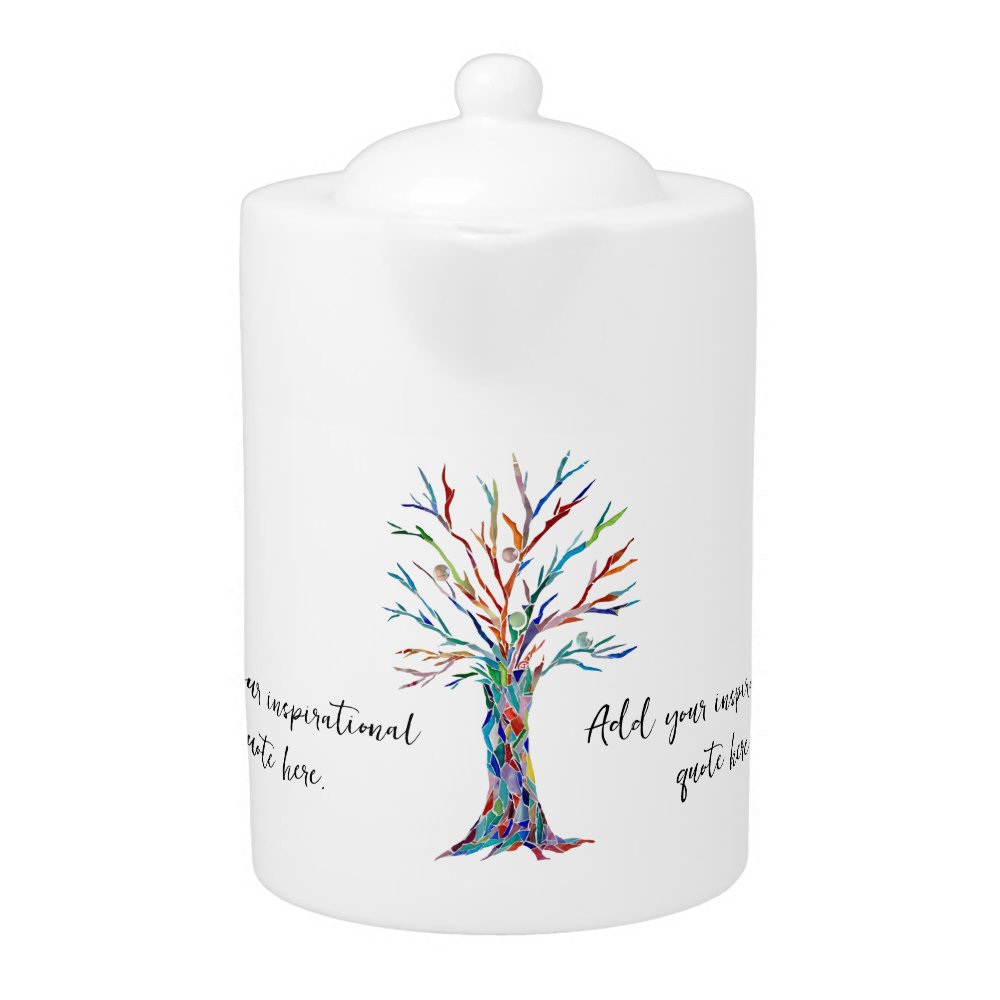 Create Your Own Inspirational Quote Teapot
