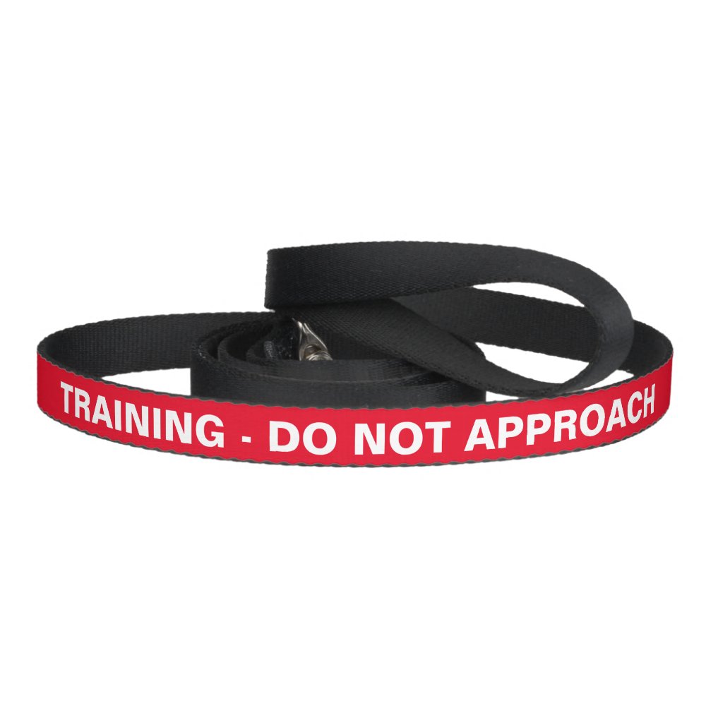 Training - do not approach leash