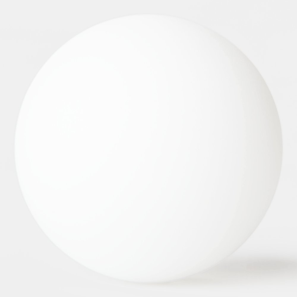 Personalized ping pong balls for table tennis game