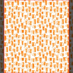 Orange Cat Espadrilles