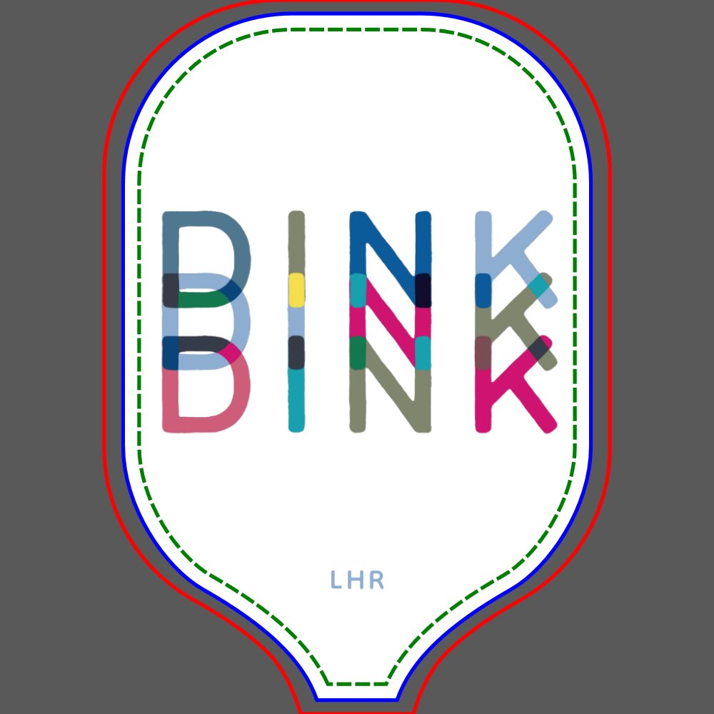 Dink Personalized Custom Name Pickleball Paddle