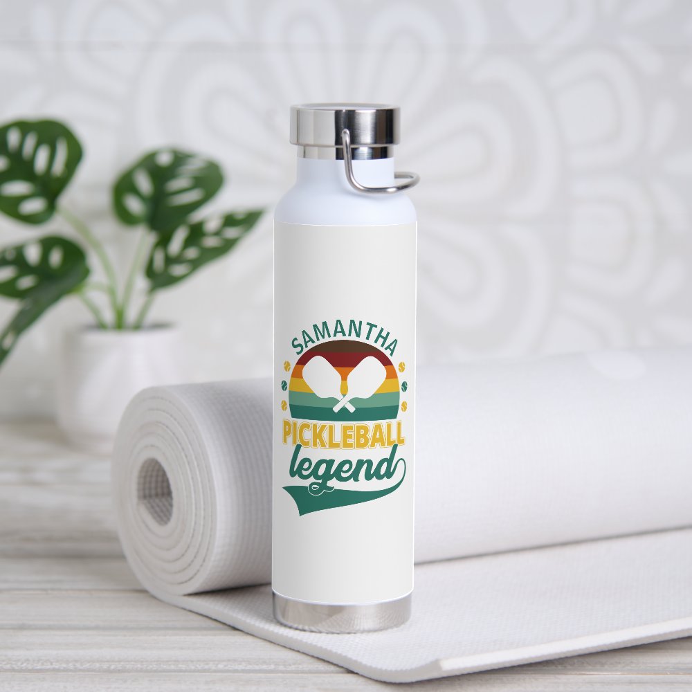 Legend Monogram Pickle Ball  Pickleball  Water Bottle