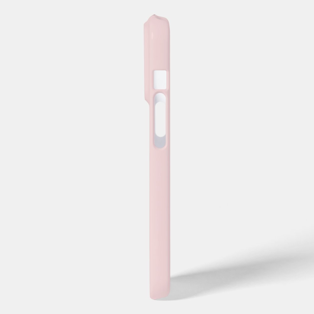 Personalized Pastel Pink Phone Case with Dog Photo