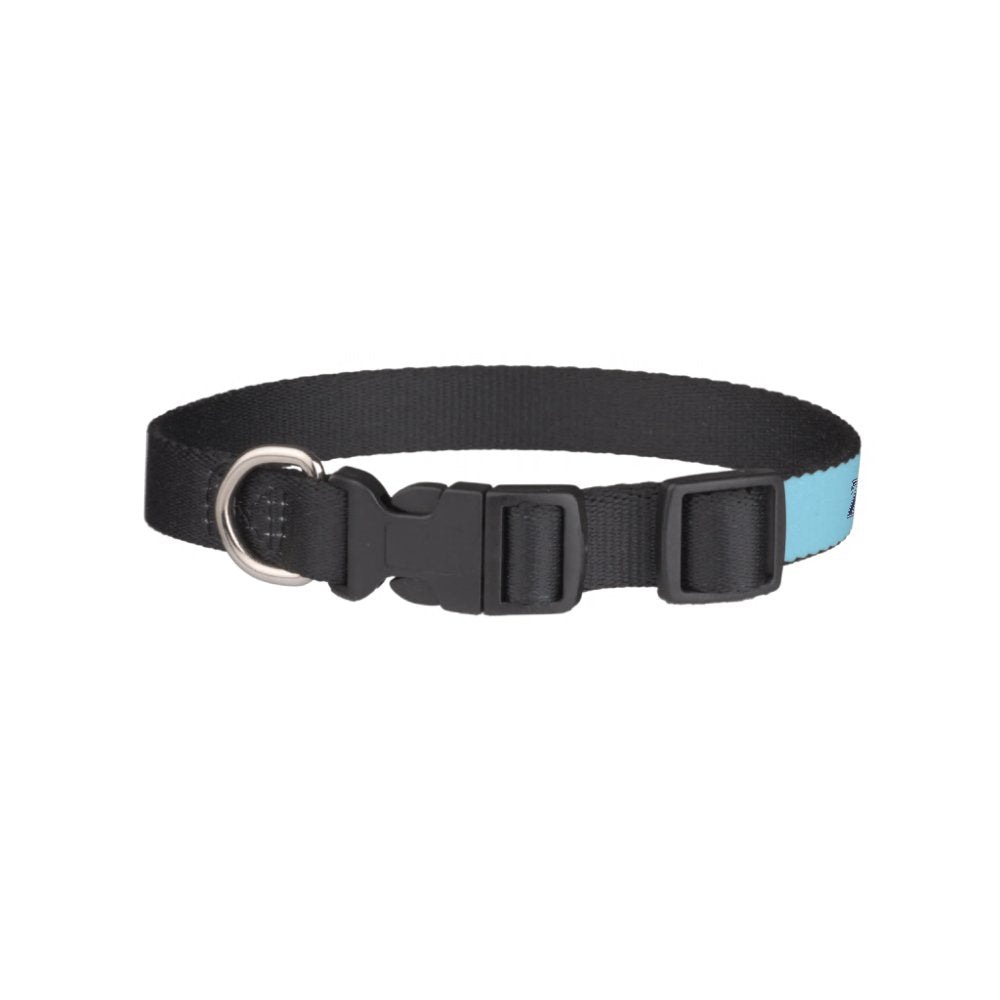 Zeta Tau Alpha Navy Letters Pet Collar