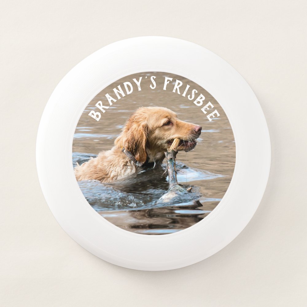 Custom Photo Personalized Dog Wham-O Frisbee