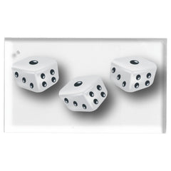 Lucky Dice Table Card Holder