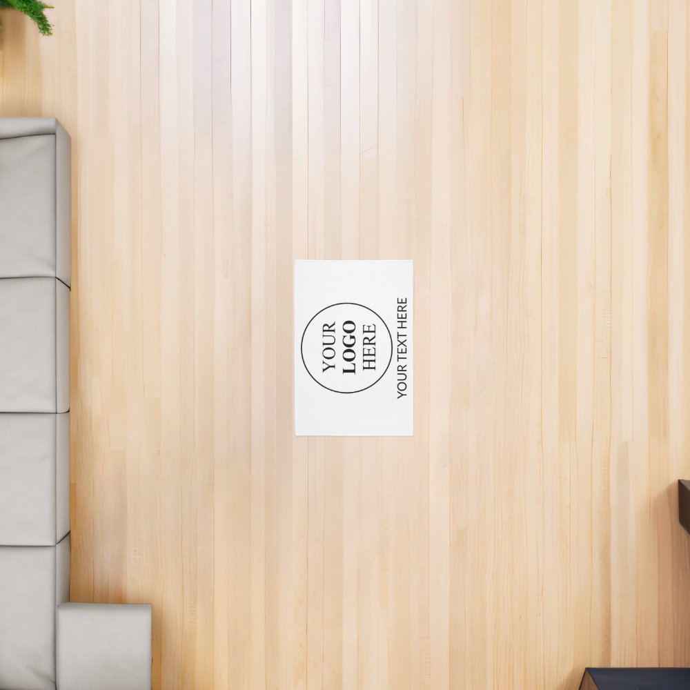 Custom Promotional Logo – No Minimum Order Rug