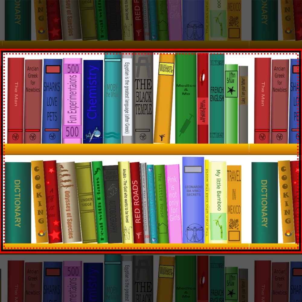 Books Paper Placemats