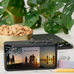 Multi Photo Collage Modern Personalized  Bluetooth Speaker