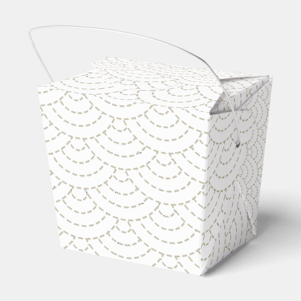 Little Dumpling Blue Baby Shower Favor Box