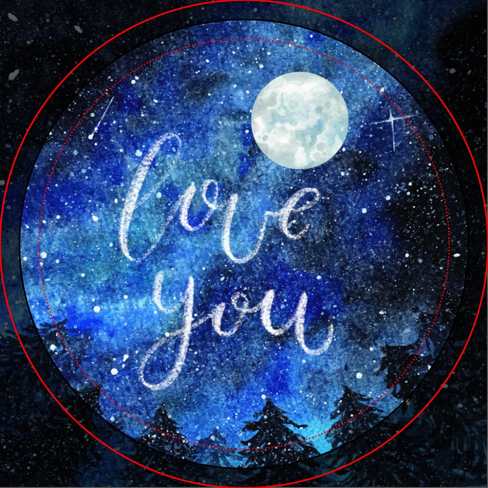Love You to the Moon and Back | Personalized Cufflinks