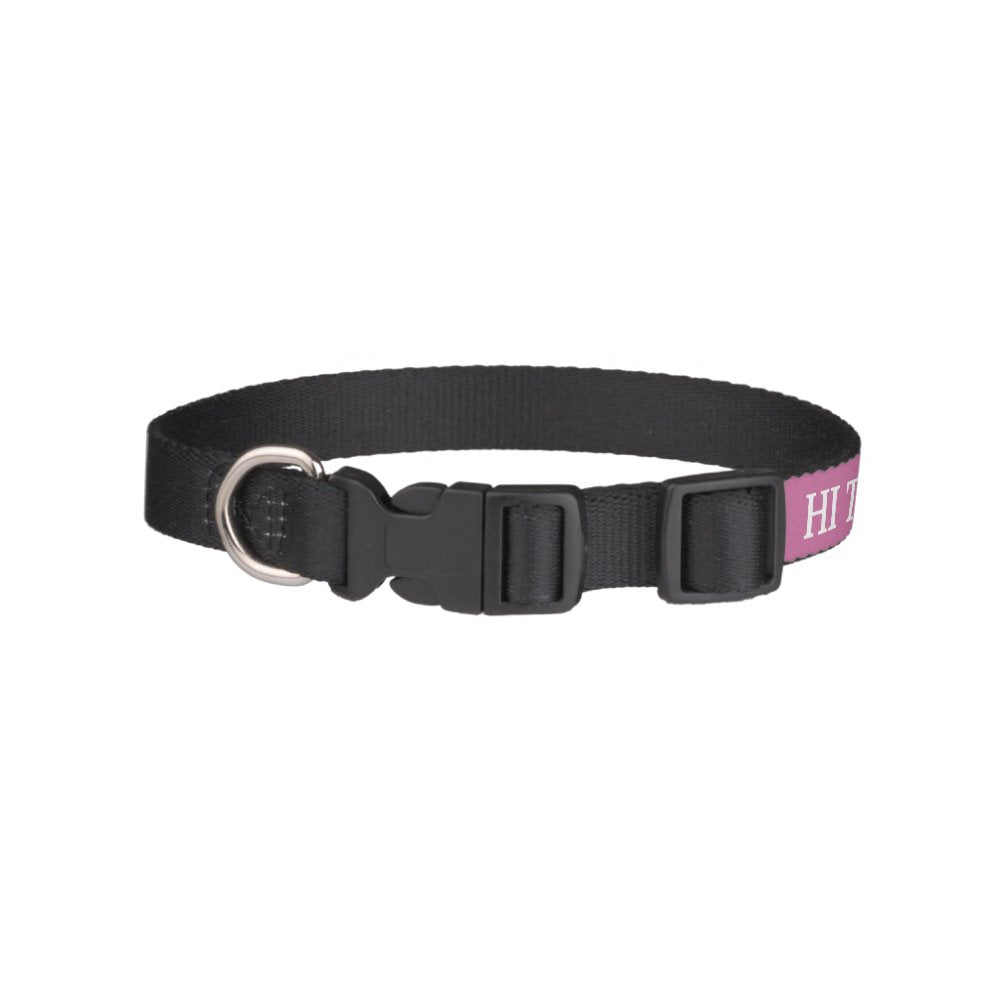 Deaf pet DIY pink Collar
