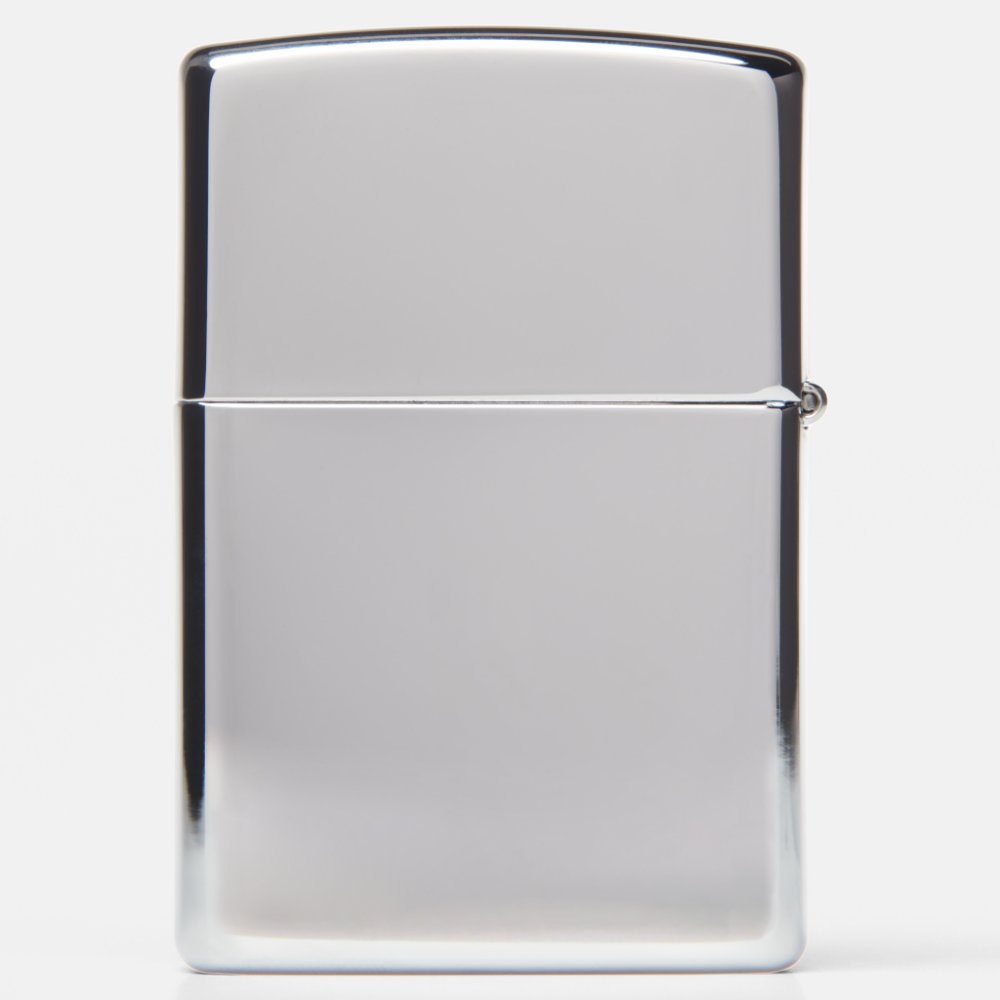 Branded Chrome Business Logo Promo Zippo Lighter