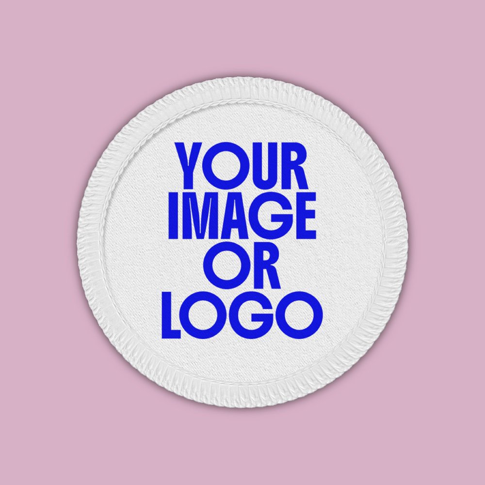 Business Logo School Photo Professional Simple Patch