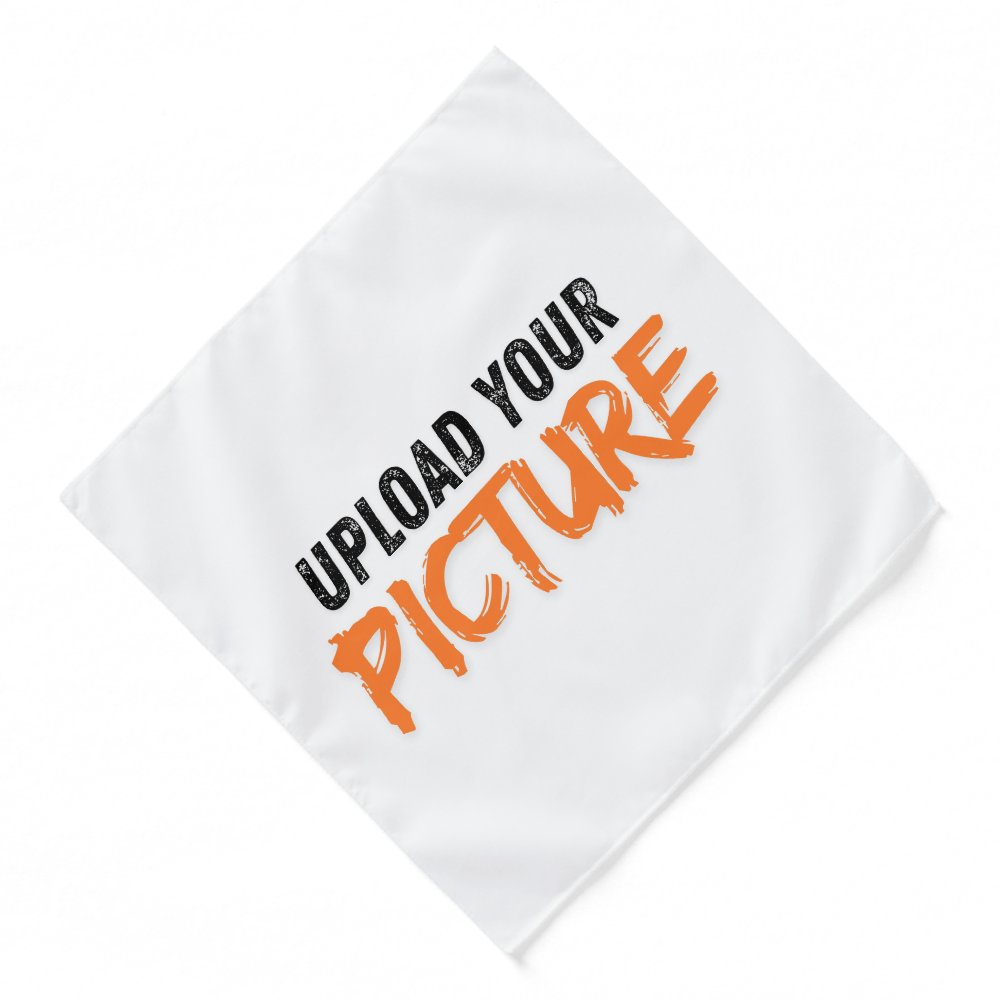 Custom Photo Upload Pet Bandana