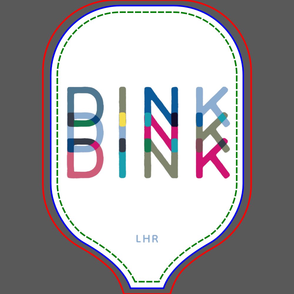 Dink Personalized Custom Name Pickleball Paddle