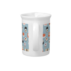 Sushi Pattern Beverage Pitcher