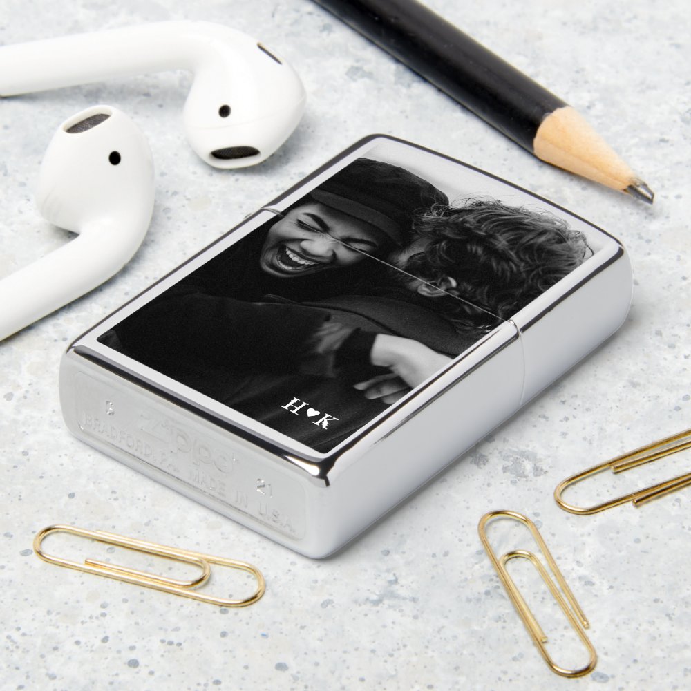 Add Your Photo | Free Text Custom Zippo Lighter