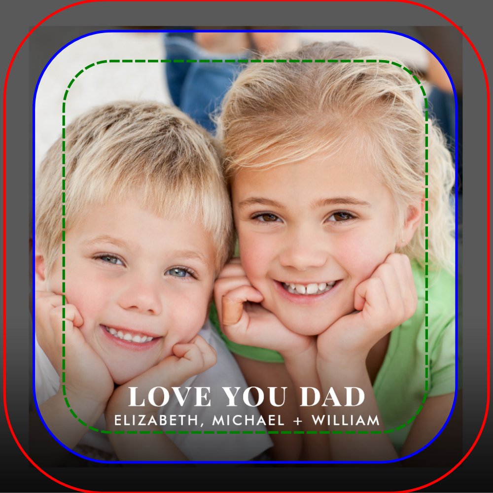 Dad Love You Photo Oven Mitt & Pot Holder Set